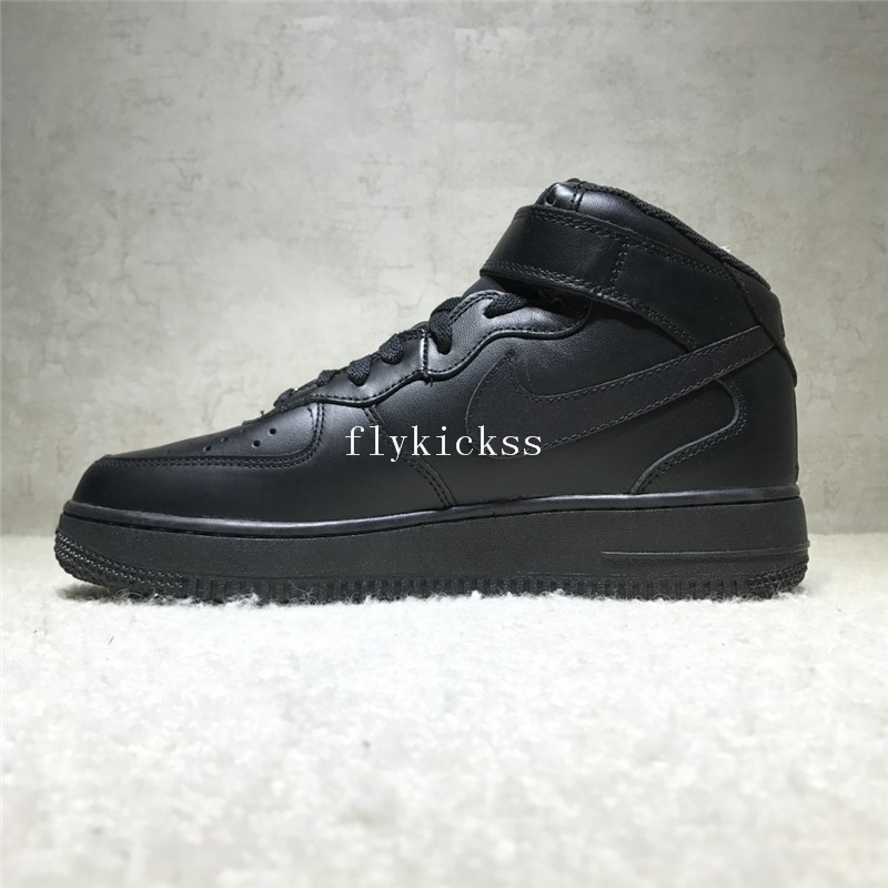 Nike Air Force 1 High Top All Black